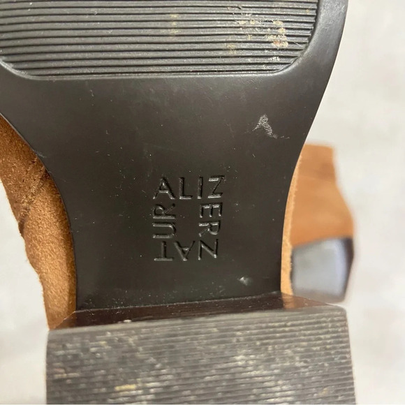 Naturalizer fenya Block Heel Leather Booties - Picture 8 of 9